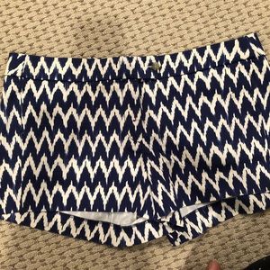 NWT!!! Navy/white Jcrew Factory chino shorts.